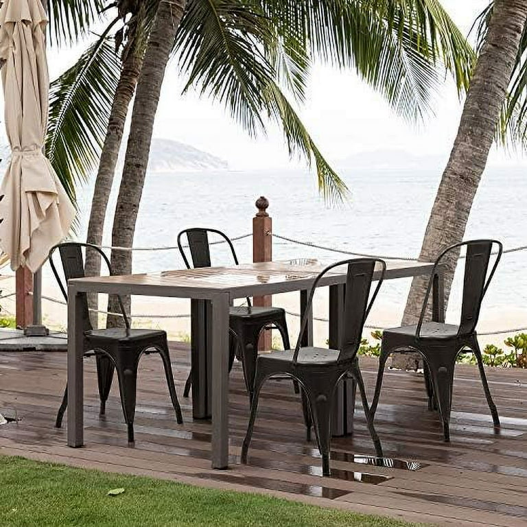 Vintage outdoor dining chairs new arrivals