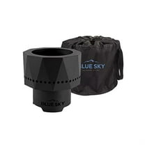 Blue Sky Outdoor Living Steel Pike Ultra Portable Fire Pit, Black