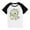 E275-Black, variant on Girls Fashion Raglan Sleeve Short Sleeve T-Shirt, Summer Children Cute Print Pattern Crew Neck Classic Casual Shirt