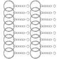 thumbnail image 4 of 100pcs DIY Metal Keyring Set Hanging Handcraft Iron Keychains Jump Rings Craft Accessories, 4 of 9