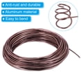 thumbnail image 3 of Uxcell Bonsai Training Wire Floral Wire Stems Anodized Aluminum Tree Wire Total Brown 3mm x 29 m, 3 of 5