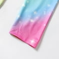 thumbnail image 3 of PatPat 2pcs Kid Girl Colorful Unicorn Star Print Hooded Sweatshirt and Tie Dyed Leggings Set Sizes 5-12, 3 of 7