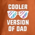 thumbnail image 6 of 18 Months Baby Boys Clothes 24 Months Boys 2PCS Hoodie Outfits Set Letter Glasses Print Toddler Boys Long Sleeve Hoodie Top Pants Set Brown, 6 of 10