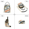 thumbnail image 3 of FORMRS Crossbody Bag for Women Quilted Travel Shoulder Cell Phone Purse with Chain Strap Handbag, Blue Sardines Pattern, 3 of 7