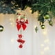 thumbnail image 5 of Adornos navideños, regalos navideños, escena navideña, árbol de Navidad decorado, anciano con campana colgante, adorno, 5 of 6