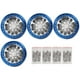 thumbnail image 2 of 4 Llantas De Aluminio Beadlock De 1,9 Pulgadas, Alto Rendimiento Para Coche Trepador De Control Remoto SCX10 1/10, Compatible Con SCX10/90046/TRX4/D901/10, 2 of 7
