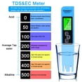 thumbnail image 3 of Professional PH Tester TDS/EC Test Pen Soil Moisture/PH/Sunlight Intensity Testers Garden Planting Soil Detector Multifunctional Soil and Water PH Test Tool Set Handheld Soil, 3 of 5