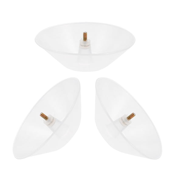 Mersess 3-Pack Range Hood Cups Replacement Oil Collecting Bowls for Kitchen Stove Ventilator Accessories