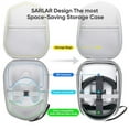 thumbnail image 4 of Mistaha Sac de Rangement pour Lunettes VR portable Adapté pour Oculus Quest 2 Coque de Protection portable, 4 of 6