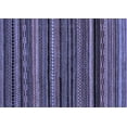thumbnail image 1 of Ahgly Company Indoor Rectangle Abstract Blue Modern Area Rugs, 2' x 4', 1 of 4