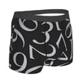 thumbnail image 3 of Kll Numbers Men'S Cotton Boxer Briefs Underwear-Large, 3 of 9
