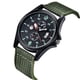 thumbnail image 3 of Reloj de cuarzo para hombre, relojes para hombre para exteriores, fecha, acero inoxidable, militar, deportivo, analógico, de cuarzo, reloj de pulsera para hombre., 3 of 5