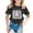 Black, variant on MUXiin Easter Shirts Toddler Girls Bunny Eggs Short Sleeve T-Shirt Cute Happy Easter Funny Tees Girls' Tops, Tees & Blouses Easter Gifts for Girls(Red,130)