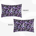 thumbnail image 4 of Fotbe Pink purple rainbow flower butterfly Pillow Cases - Envelope Closure - Luxury, Extra Soft, Cooling Pillow Covers - Wrinkle, Fade, Stain Resistant-14"x20", 4 of 8