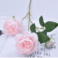 thumbnail image 1 of Flores artificiales y ramos Simulación de flores de peonía, rosa, 5 piezas, 1 of 3