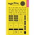 thumbnail image 2 of Waffle Flower Crafts Clear Stamps 4"X6"-Calendrier, 2 of 2