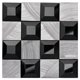 thumbnail image 3 of 10 Uds. Adhesivo de pared de mosaico de azulejos impermeables de PVC calcomanías decorativas (MSC015) Likrtyny Libre de BPA, 3 of 8