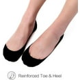 thumbnail image 6 of No Show Socks Womens, Ultra Low Cut Liners Non Slip Footies for Flats Hidden Invisible Boat Summer 3 to 8 Pairs, 6 of 11