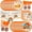 133pcs for 16 People A, variant on HOWAF Thanksgiving Tableware Set,Give Thanks Party Supplies Dinnerware Set-Paper Plates,Cup,Napkins,Knife,Fork and Straw,Pumpkin Sunflower Fall Dinnerware for 20 Guests
