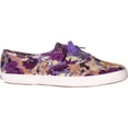 thumbnail image 4 of Womens Keds Champion Floral Lace Up Low Top Sneakers, Purple, 7 US / 37.5 EU, 4 of 6