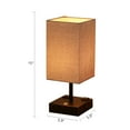 thumbnail image 5 of Cedar Hill Table Lamp, Nightstand Lamp with usb Port, Charging Outlets And Phone Stands, 3-Way Dimmable for Living Room, Bedroom, Office(E26 Led Bulb Not Included), 5 of 6