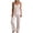 White, variant on QIbmong Summer Pajama Sets for Women Polka Dot Sleeveless Nightwear Camisole Tops Loose Pants Casual Soft Pjs Outfits(White,XL)
