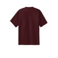 thumbnail image 2 of Port & Company Mens Tall Essential T-Shirt, Athletic Maroon, Large Tall, 2 of 5