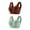 Green5, variant on 2 Pack Plus Size Womens Sport Bras Full Coverage Wireless Seamless Padded Lifting Push up Bras