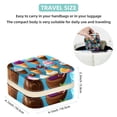 thumbnail image 5 of Ice Cream Travel Portable Square Jewelry Box Earring Necklace Bracelet Organizer Storage Display Case Holder Stand Decorative Box Organize, 5 of 6