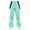 Sky Blue, variant on ManxiVoo Insulated Ski Bib Overalls for Women Water Resistant Windproof Thermal with Adjustable Straps Winter Sports XXL Size Purple