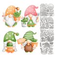 thumbnail image 2 of Troqueles de corte para álbumes de recortes 2024 Primavera Navidad Papá Noel Jardinería Plantillas de Papá Noel para tarjetas de papel Fabricación de tarjetas navideñas Relieve, 2 of 5