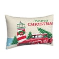 thumbnail image 2 of Fotbe Merry Christmas 1 Pillow Cases - Envelope Closure - Luxury, Extra Soft, Cooling Pillow Covers - Wrinkle, Fade, Stain Resistant-20"x30", 2 of 9