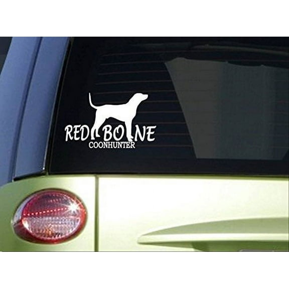 Redbone Coonhunter *I678* 6 inch Sticker Decal