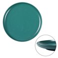 thumbnail image 4 of MasteelfCA 1pc Coloured Ceramic Tableware Western Steak Plate Microwave Oven Available Ceramic Food Plate Round Shape (Dark Green 8 Inches), 4 of 7