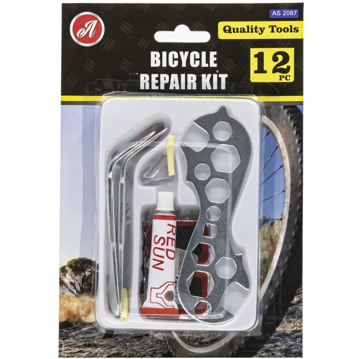 Sunlite Tubeless Tire Plug Repair Kit – MTB/Bicycle With Tool & Plugs