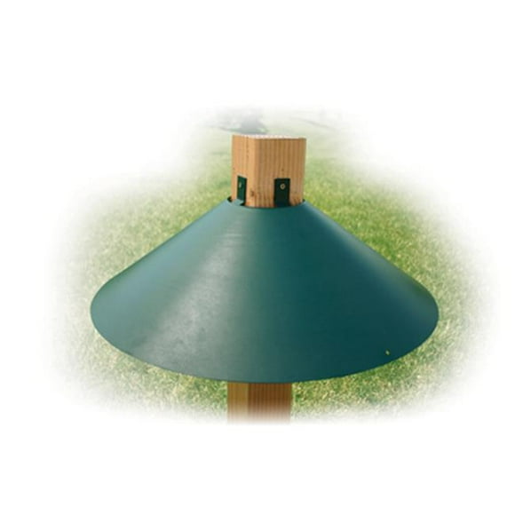22 in. Green Wrap Around 4x4 Post Mount Baffle