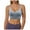 Blue, variant on idosla Sports Bra for Women High Support, High Impact Sports Bra Adjustable Supportive Wireless Gym & Yoga (Grey, S)