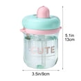 thumbnail image 3 of JZCHUNTOY Tasse à Thé en Paille à Haute Apparence 1 Pce, Tasse à Boire Transparente Résistante à la Chaleur à Grand Ouverture, Contenant de Boisson Portable Réutilisable pour la Maison, le Bureau et les Activités Extérieures, 3 of 6