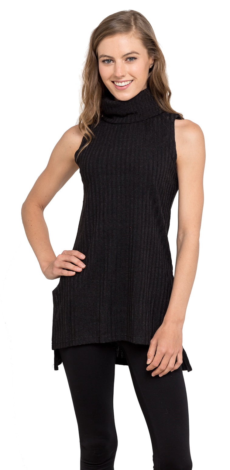 turtleneck tunic top
