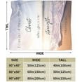 thumbnail image 6 of Virgin Mary Blanket Ultra Soft Warm Flannel Fleece Christian Scripture Blanket Lightweight Fuzzy Prayer Catholic Decor Gifts for Girls Boys Women Men, 6 of 10