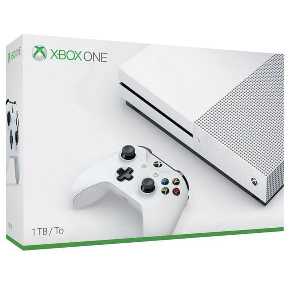 Restored Microsoft Xbox One S 1TB Console - White