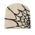thumbnail image 4 of QIPOPIQ Y2k Beanie Spider Beanie Double-Layer Knitted Hat Streetwear Headwear Winter Knit Beanies Hats for Men Women Clearance, 4 of 4