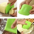 thumbnail image 5 of Cortador de masa de plástico, herramienta para hornear DIY, raspador, 2 uds., 5 of 5