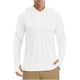 thumbnail image 1 of pstuiky hombres de manga larga, Blusa con capucha de manga larga y color liso, ligera y transpirable, con protector solar de verano para hombre. camisetas de hombre xxl, 1 of 7