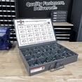 thumbnail image 2 of Grade A Hex Jam Nut Coarse & Fine Zinc Clear Assortment Kit - 457 Pieces, 2 of 5