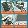 thumbnail image 4 of Kolice Commercial Mini 4 Rows Donuts Making Machine,Doughnut Maker,Frying Donuts Maker-4 Molds,Included, 1750 pcs/Hour,5.5L Hopper, 4 of 7