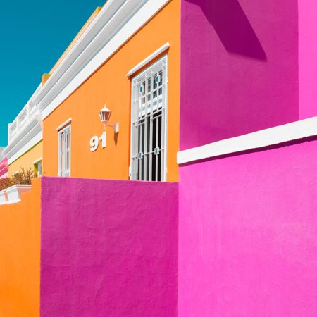 Awesome South Africa Collection Square - Colorful Houses Ninety-One