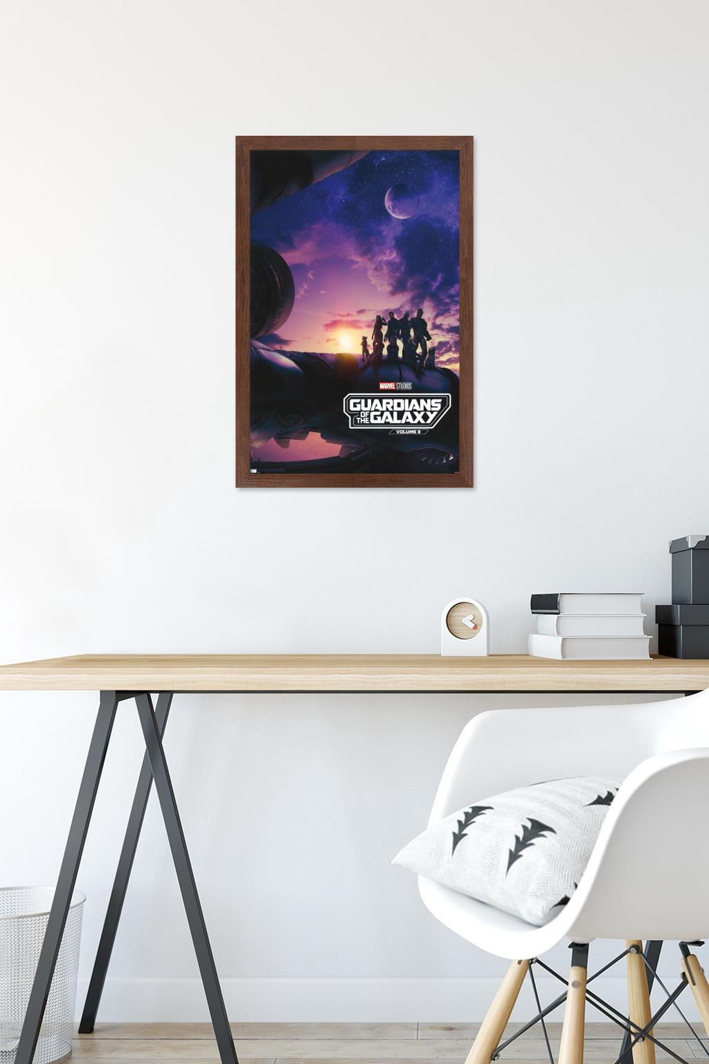 Marvel Guardians of the Galaxy Vol. 3 - Teaser One Sheet Wall Poster, 14.725" x 22.375" Framed