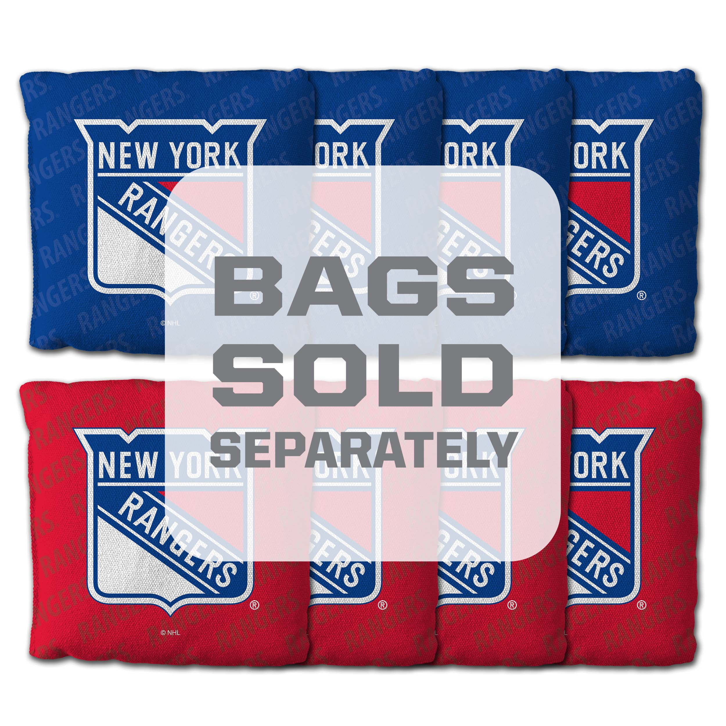 YouTheFan NHLNew York Rangers 2' x 4' Cornhole Game No Bags