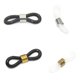 thumbnail image 2 of Silicone Sunglasses Anti-slip Buckle Lightweitght And Adjustable For EyeglassBlack Gold, 2 of 2